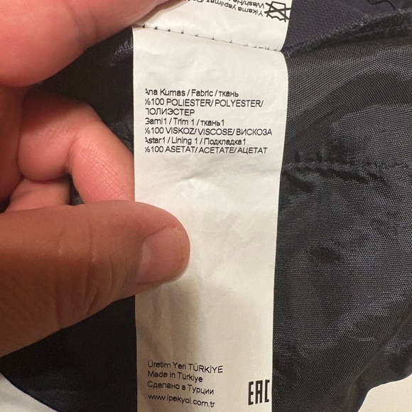 IPEKYOL  Navy  Women's Trousers,sise 8 - Picture 12 of 15